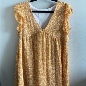 Yellow dress, no brand, size medium